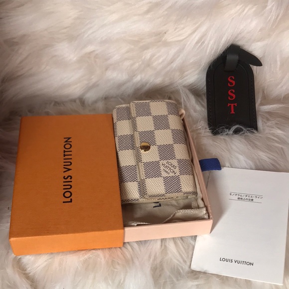 🌟SOLD🌟Authentic Damier Azur 6 Ring Key Holder - - Picture 2 of 12